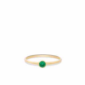 14 karaat goud / zirkonia