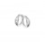 925 sterling zilver / zirkonia