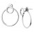 925 sterling zilver, gerhodineerd