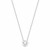 925 sterling zilver / zirkonia