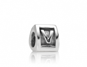 charm letter V
