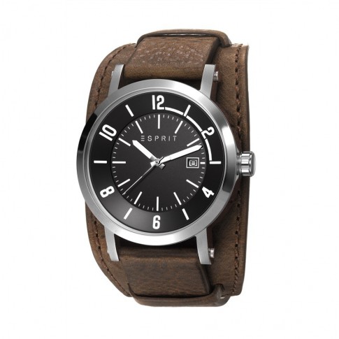 Orologio Esprit Da uomo Analogico Al Quarzo 3 ATM Con Cinturino in Vera