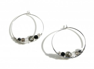 925 sterling zilver / Quartz / Onyx