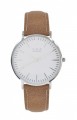  IKKI horloge Danny Tobacco Silver DA-40