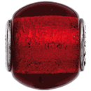 glaskraal / 925 sterling zilver