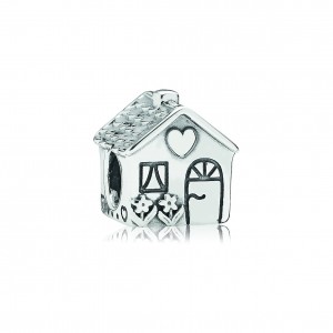 925 sterling zilver /
voorzijde familiehuis