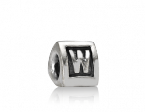 charm letter W