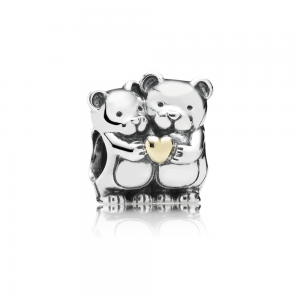 925 sterling zilver / 14 karaats goud