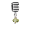 925 sterling zilver / peridot