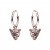 925 sterling zilver / roségoud plating