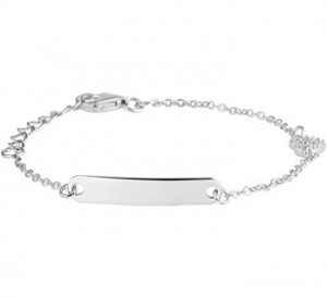 925 sterling zilver, gerhodineerd / zirkonia