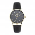   IKKI horloge Janet Zwart Goud JT22