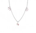 925 sterling zilver, gerhodineerd / emaille