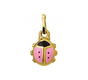 14 karaats goud / emaille