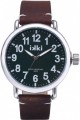  IKKI horloge Floyd Dark Brown Green FD-02