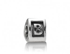 charm letter B