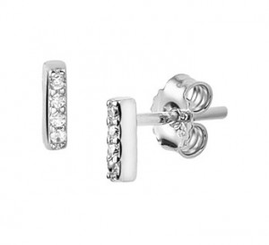 925 sterling zilver / zirkonia