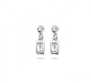 925 sterling zilver / zirkonia