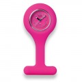 Verpleegstershorloge roze Tutti Milano in geschenkblik