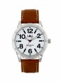  IKKI horloge Ray Brown White Silver RY-06 X16