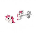 925 sterling zilver, gerhodineerd / emaille