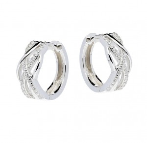 925 sterling zilver / zirkonia