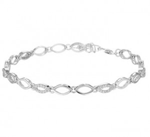 925 sterling zilver / zirkonia